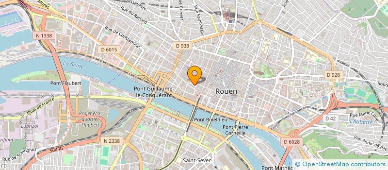 localisation de l'entreprise HD 76 à ROUEN