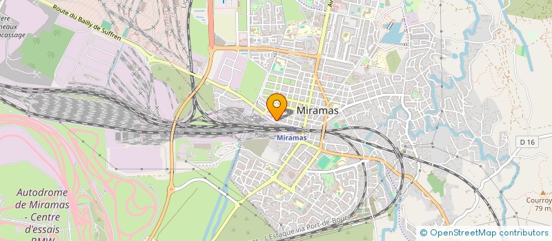 localisation de l'entreprise HD à MIRAMAS
