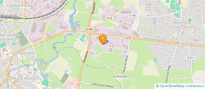 localisation de l'entreprise HD à BONCHAMP-LES-LAVAL