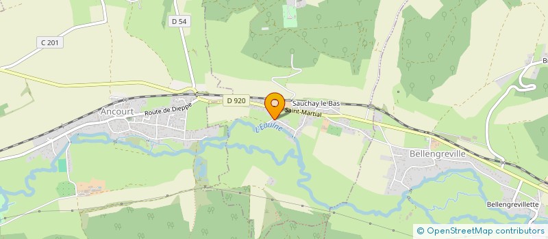 localisation de l'entreprise HD  SAUCHAY