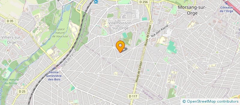 localisation de l'entreprise HD  VILLEMOISSON-SUR-ORGE