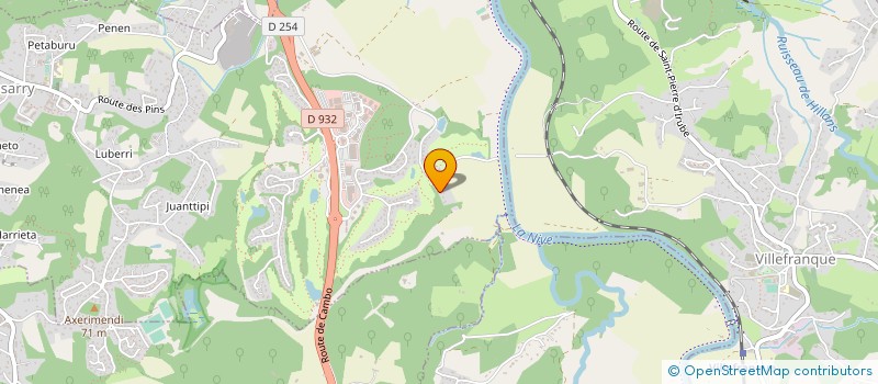 localisation de l'entreprise HD-ADOUR BOIS  BASSUSSARRY