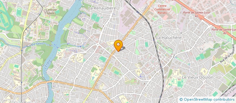 localisation de l'entreprise HD AGENCEURS à NANTES