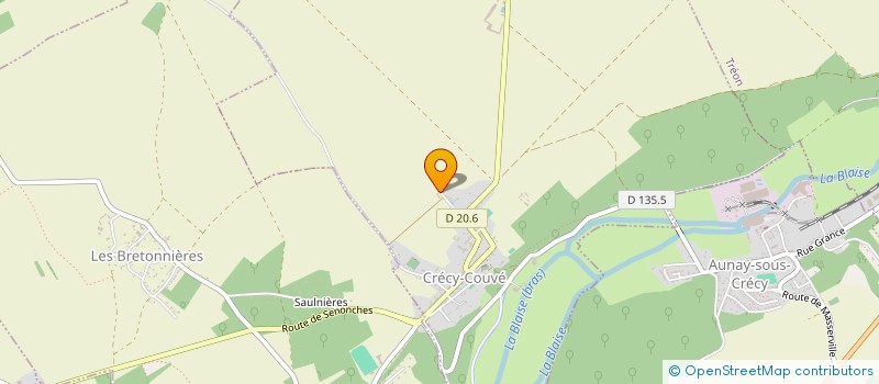 localisation de l'entreprise HD ASCENSEURS à CRECY-COUVE