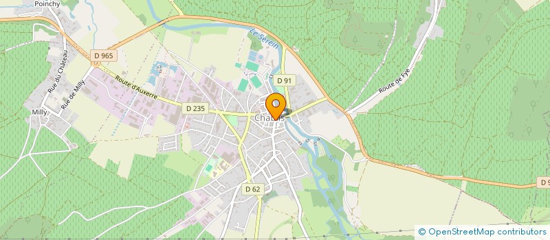 localisation de l'entreprise HD AUDIT  CHABLIS