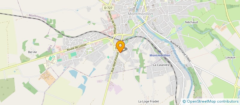 localisation de l'entreprise HD BATIMENT à SAULGE