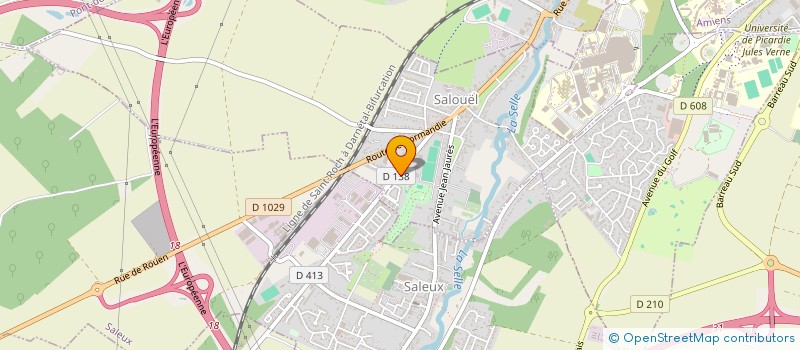 localisation de l'entreprise HD-BUYER  SALOUEL