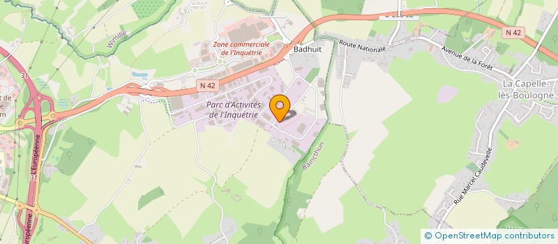 localisation de l'entreprise HD CAR CONCEPT à SAINT-MARTIN-BOULOGNE