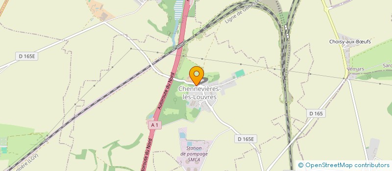 localisation de l'entreprise HD CAR PRESTIGE  CHENNEVIERES-LES-LOUVRES