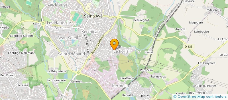 localisation de l'entreprise HD COMPETITION  SAINT-AVE