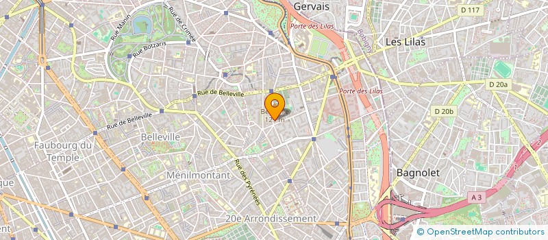 localisation de l'entreprise HD CONDUITE BIS  PARIS