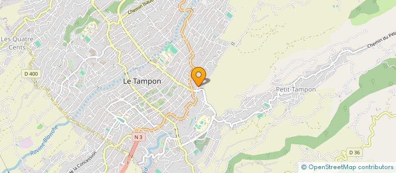 localisation de l'entreprise HD CONSEILS à LE TAMPON
