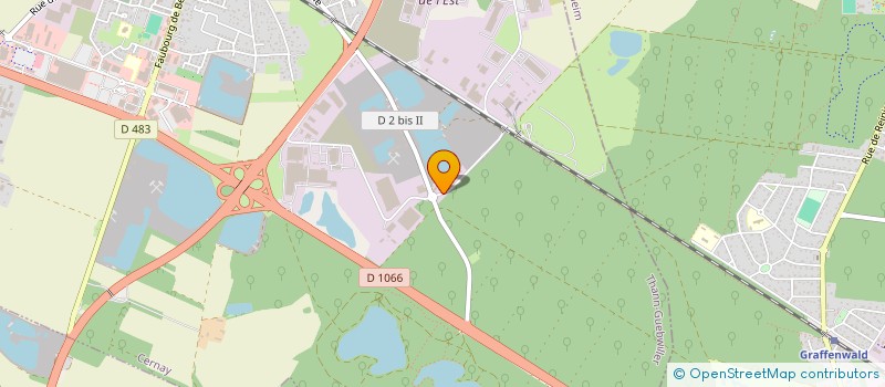 localisation de l'entreprise HD CONSTRUCTIONS  WITTELSHEIM