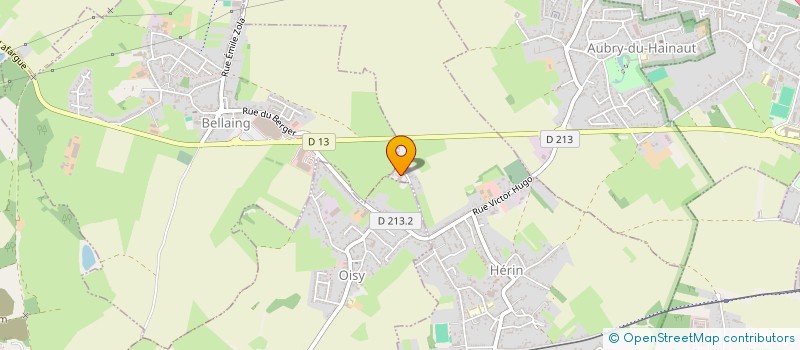 localisation de l'entreprise HD CONSULTING  HERIN