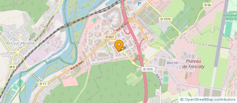 localisation de l'entreprise HD CONTROLE  AUGNY