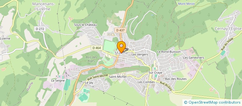 localisation de l'entreprise HD COURTAGE TRAVAUX à MAICHE