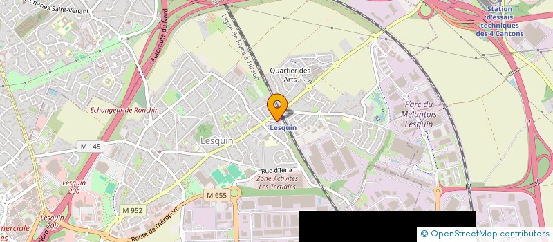 localisation de l'entreprise HD DIFFUSION à LESQUIN