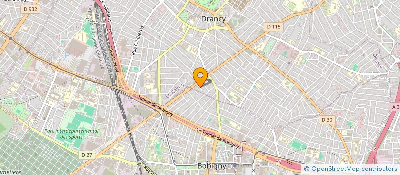 localisation de l'entreprise HD DRIVER à DRANCY