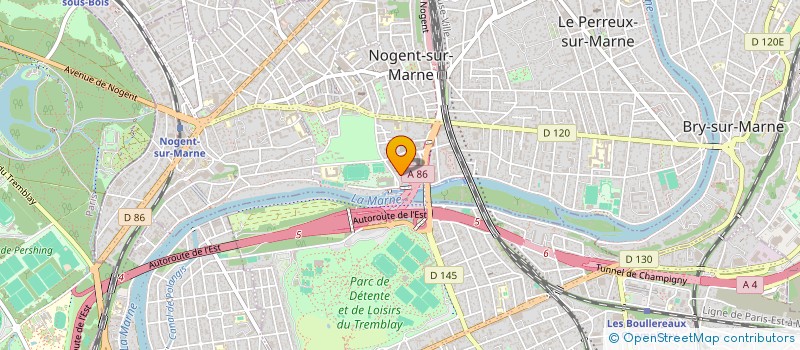 localisation de l'entreprise HD EA  NOGENT-SUR-MARNE