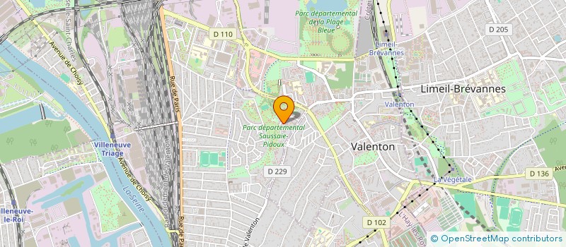 localisation de l'entreprise HD ELEC  VILLENEUVE-SAINT-GEORGES