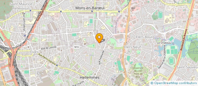 localisation de l'entreprise HD FERMETURES à LILLE