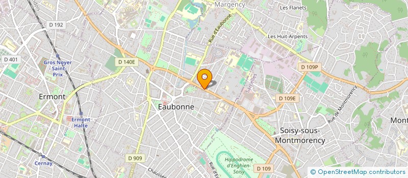localisation de l'entreprise HD FIBER à EAUBONNE