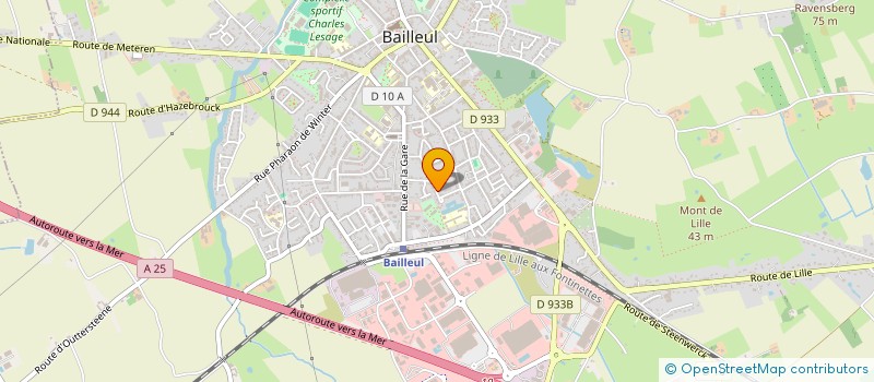 localisation de l'entreprise HD FINANCEMENT à BAILLEUL