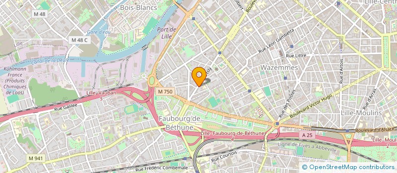 localisation de l'entreprise HD FINANCIAL CONSULTING à LILLE