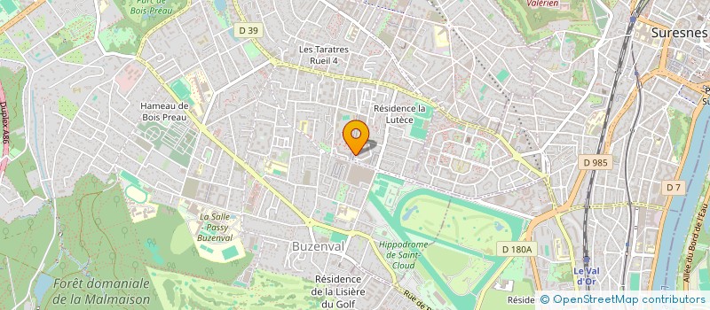 localisation de l'entreprise HD GROUP à RUEIL-MALMAISON