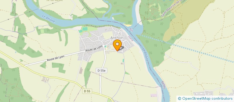 localisation de l'entreprise HD GROUPE  DECINES-CHARPIEU