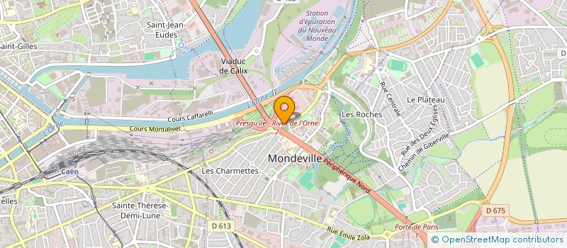 localisation de l'entreprise HD HORSE  MONDEVILLE