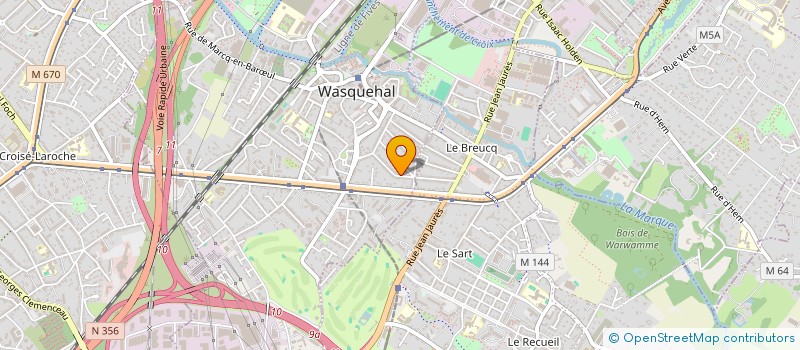 localisation de l'entreprise HD IMMO à WASQUEHAL