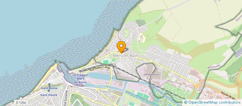 localisation de l'entreprise HD MERS à MERS-LES-BAINS