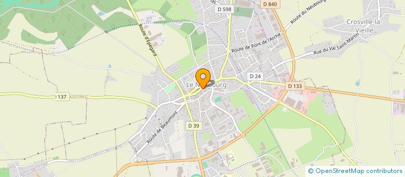 localisation de l'entreprise HD-ML à LE NEUBOURG
