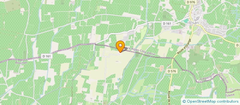 localisation de l'entreprise HD MOTOCULTURE  TULETTE