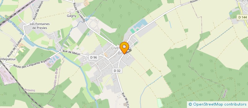 localisation de l'entreprise HD NETTOYAGE  LIVERDY-EN-BRIE