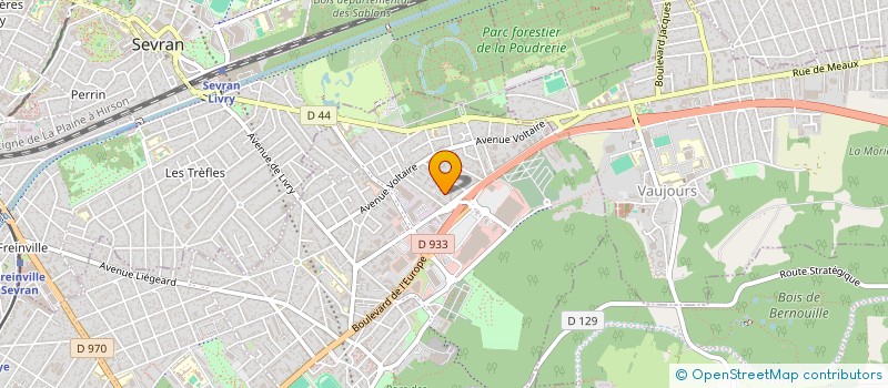 localisation de l'entreprise HD PARIS RENOVATION à LIVRY-GARGAN