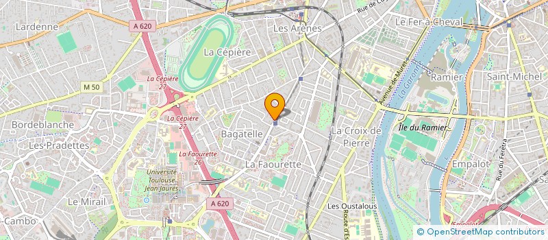 localisation de l'entreprise HD PATRIMOINE à TOULOUSE