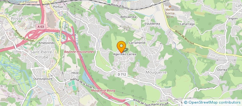 localisation de l'entreprise HD-PC  MOUGUERRE