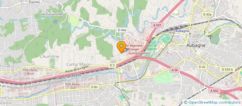 localisation de l'entreprise HD RENOVATION à AUBAGNE