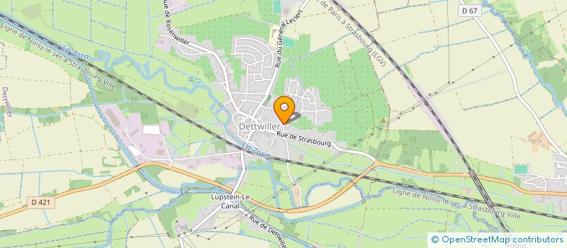 localisation de l'entreprise HD SALES CONSULTING  DETTWILLER