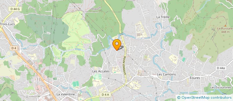 localisation de l'entreprise HD SANTE à MARSEILLE