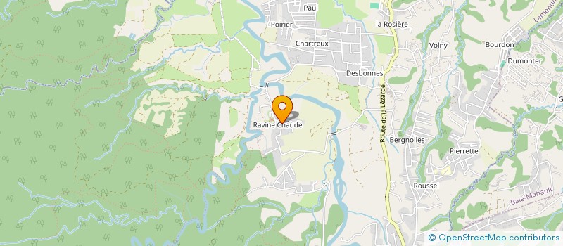 localisation de l'entreprise HD SERVICES ANTILLES  LAMENTIN