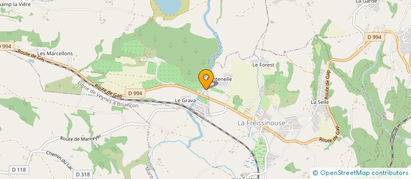 localisation de l'entreprise HD TABLEAUTIER  LA ROCHE-DES-ARNAUDS