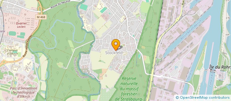 localisation de l'entreprise HD TRANSPORT  STRASBOURG