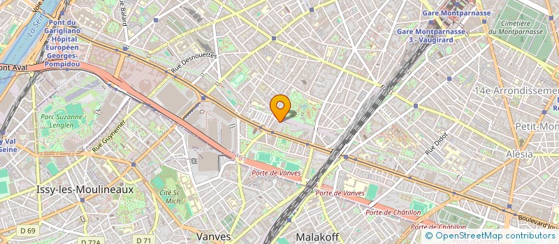 localisation de l'entreprise HD TRANSPORTS  PARIS