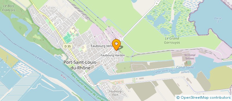 localisation de l'entreprise HD VTC à PORT-SAINT-LOUIS-DU-RHONE