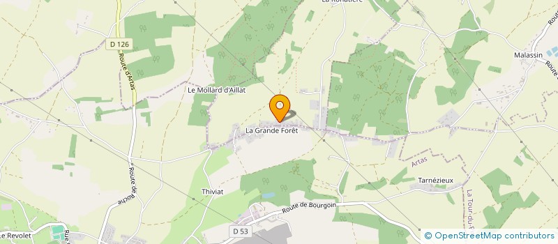 localisation de l'entreprise HD2J  FOUR