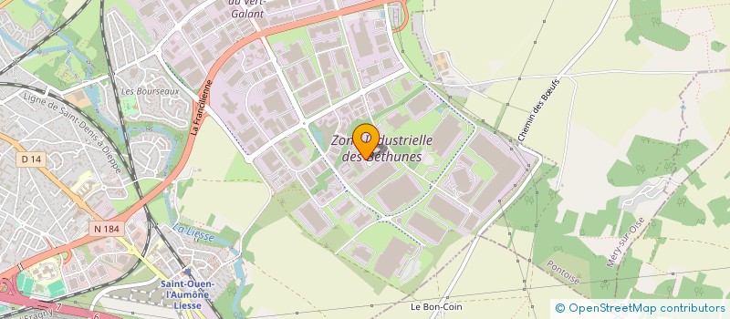 localisation de l'entreprise HDA à SAINT-OUEN-L'AUMONE