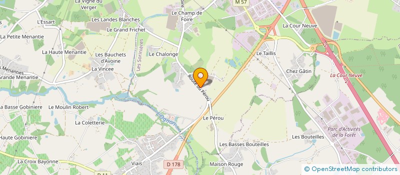 localisation de l'entreprise HDA FINANCES  LES SORINIERES